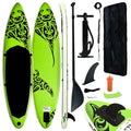 Walmeck Inflatable Paddleboard Sizeet 126"x29.9"x5.9" Green