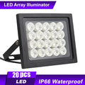 Walmeck Professional Camara Light 20pcs LEDSize Night Vision Wide Angle Long Outdoor Waterproof for CCTV Camera