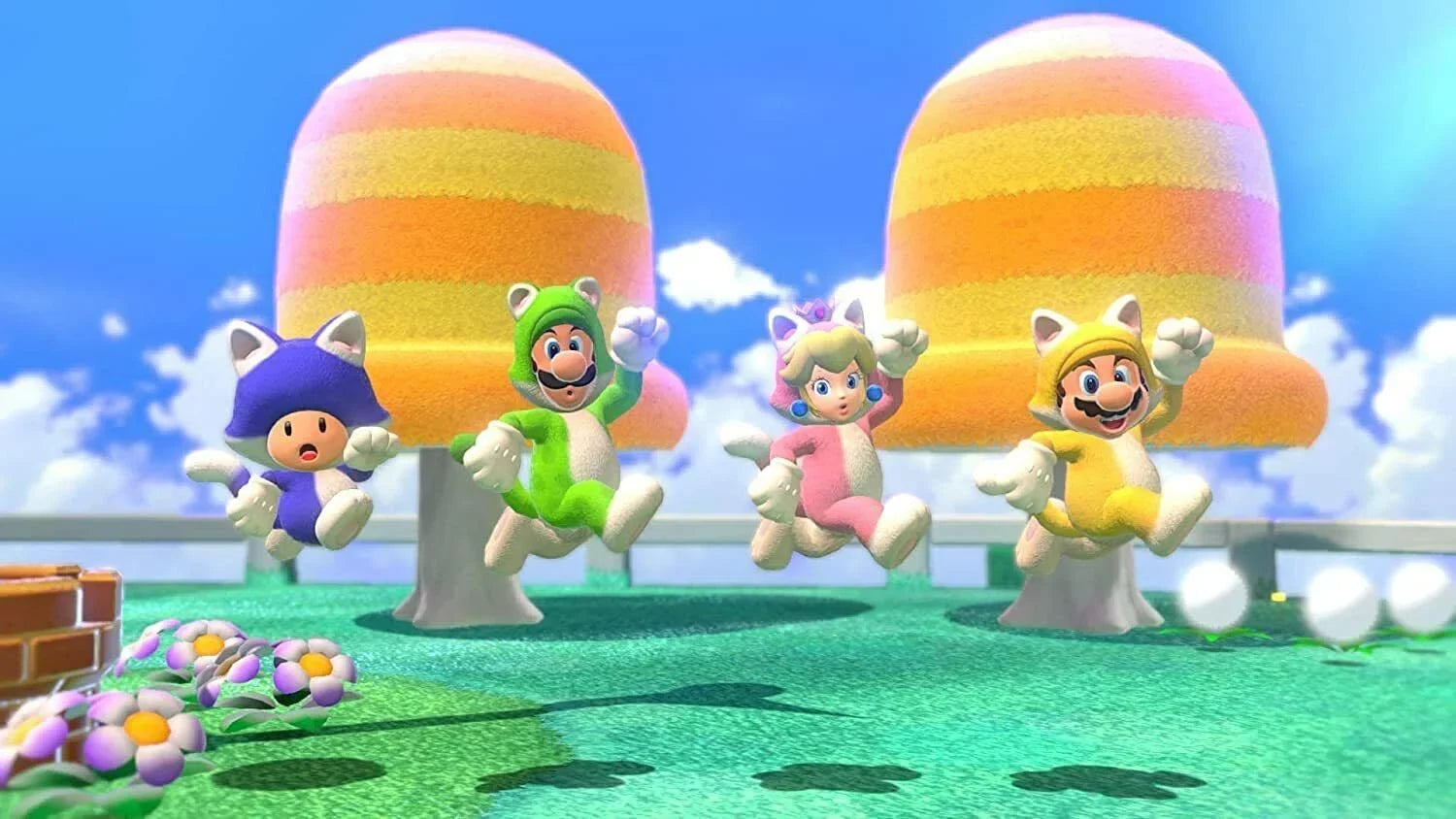 Sizeuper Mario 3d World and Bowsers Furry Nintendo Sizewitch Brand New Fcatory Sizeealed
