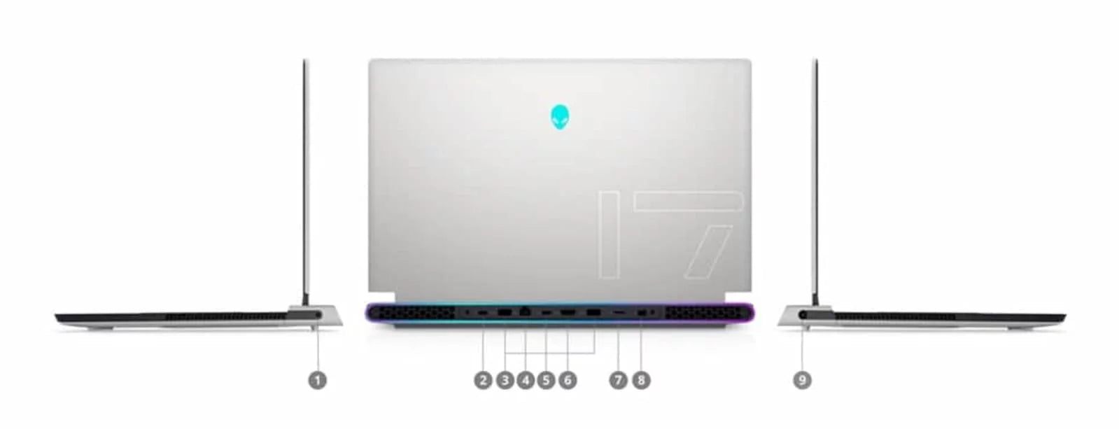 Restored Dell Alienware X17 R1 Gaming Laptop (2021) 17.3" FHD Core i7 - 1TB SizeSizeD - 64GB RAM - RTX 3080 8 Cores @ 4.6 GHz - 11th Gen CPU - 10GB GDDR6X (Refurbished)