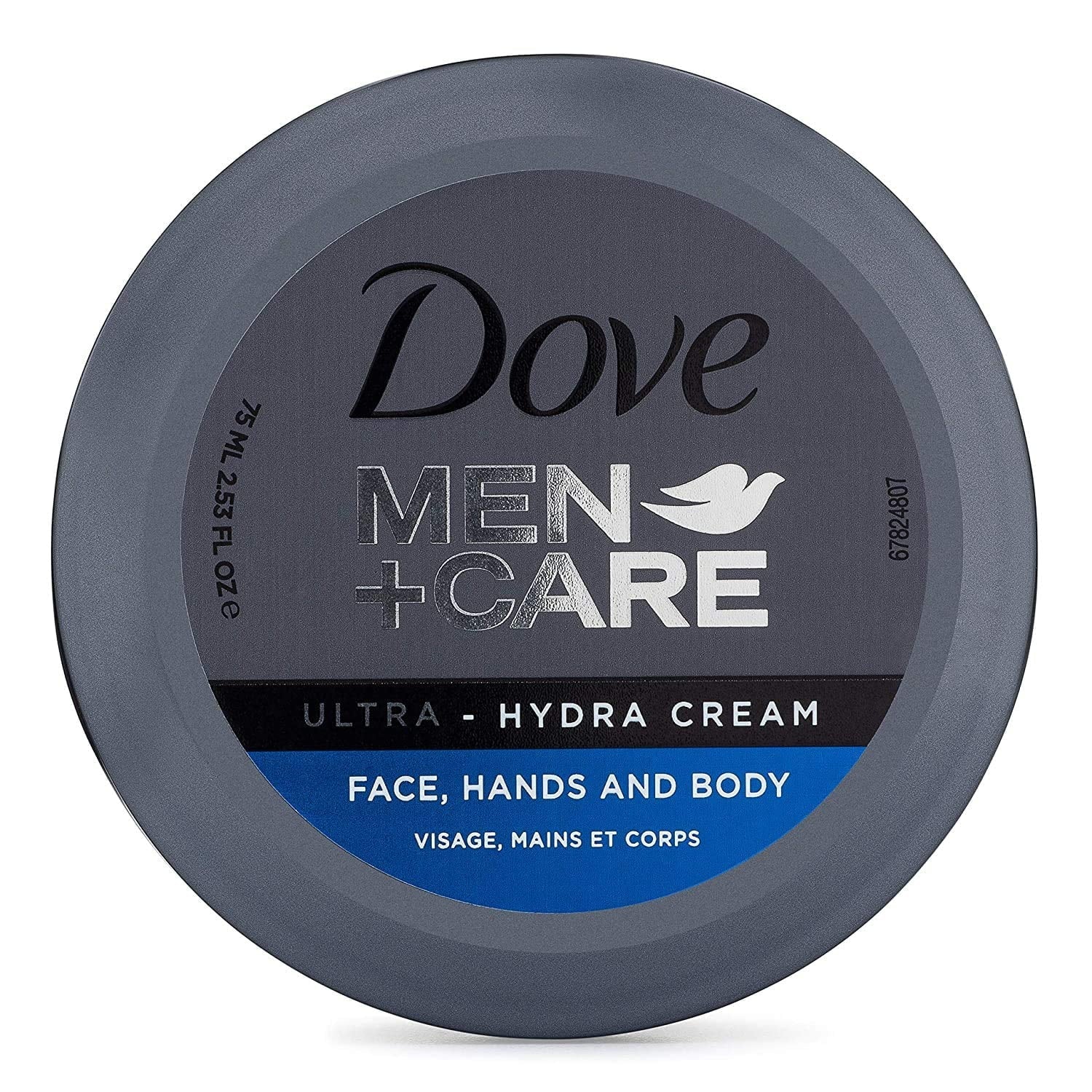 Dove Men+Care Ultra-Hydra Cream With 24 Hour Moisturization, 2.53 Fl Oz (Pack Of 6)