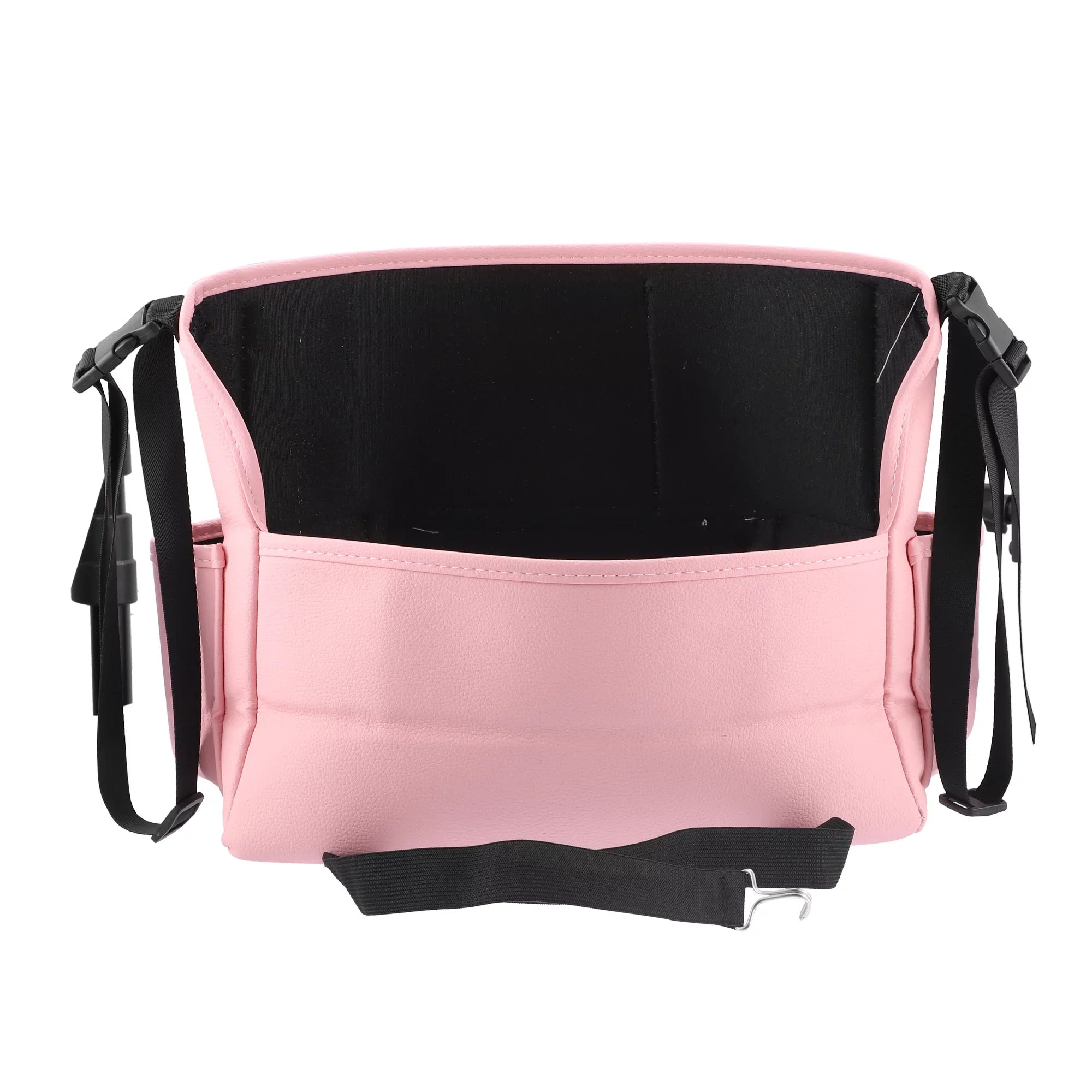 Unique Bargains Car Large Capacity Sizeeat Organizer Backseat Multi Pockets Purse Sizetorage for Car 37x25cm Pink