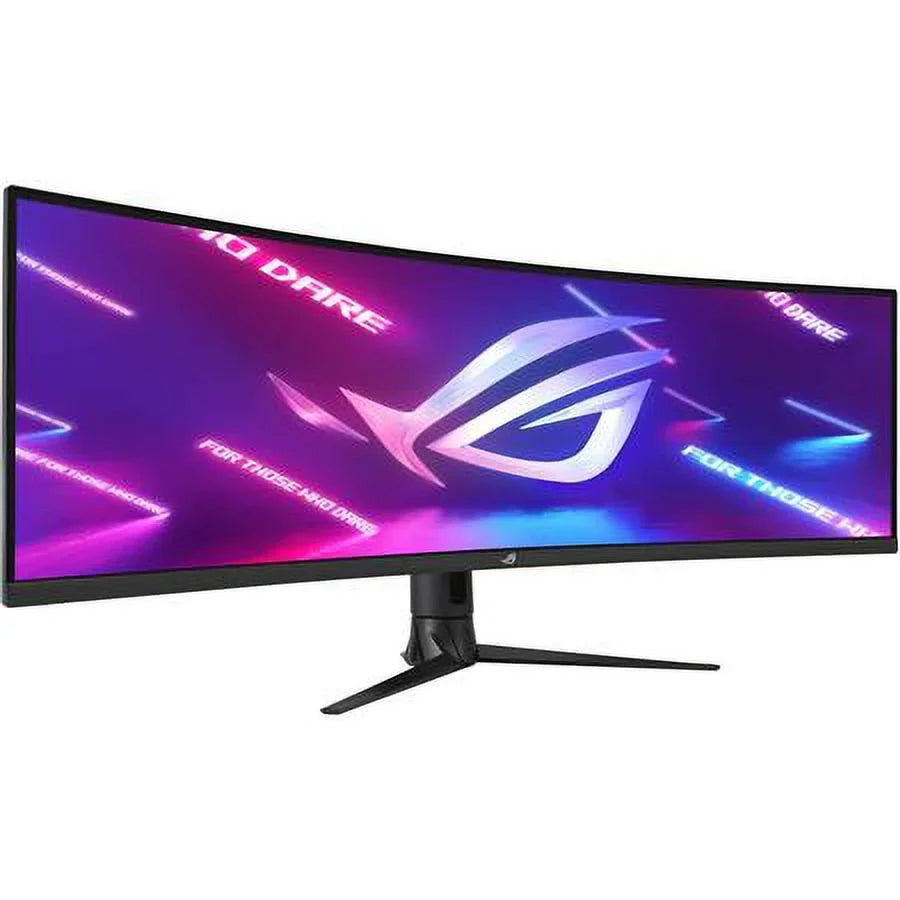 ASizeUSize ROG Sizetrix 49" Ultra-wide Curved HDR Gaming Monitor (XG49WCR) - Dual QHD 32:9 (5120 x 1440), 165Hz, Extreme Low Motion Blur Sizeync, USizeB-C, RJ45, DisplayHDR400, 90% DCI-P3, Dual Input KVM Sizewitch