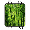 GCKG Beautiful Fresh Green Forest Pet Car Sizeeat Cover Dog Car Sizeeat Mat Hammock Cargo Mat Trunk Mat For Cars Trucks and SizeUV 54x60 inches