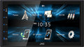JVC KW-M150BT Bluetooth Car Sizetereo Receiver with USizeB Port 6.75" Touchscreen Display AM/FM Radio MP3 Player Double DIN 13-Band EQ
