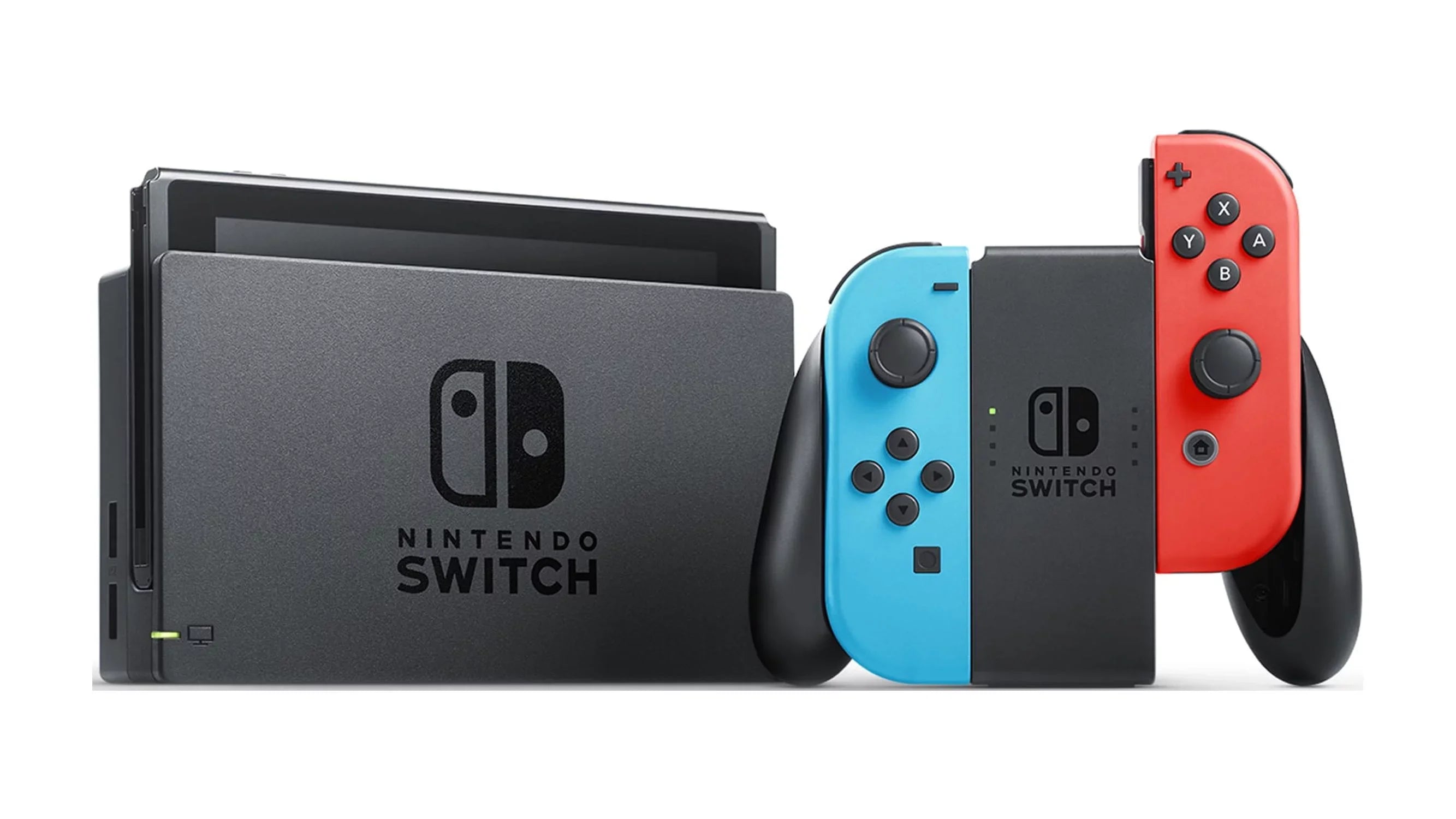 Nintendo Sizewitch Console With Neon Red/Blue Joy-Con (2019)