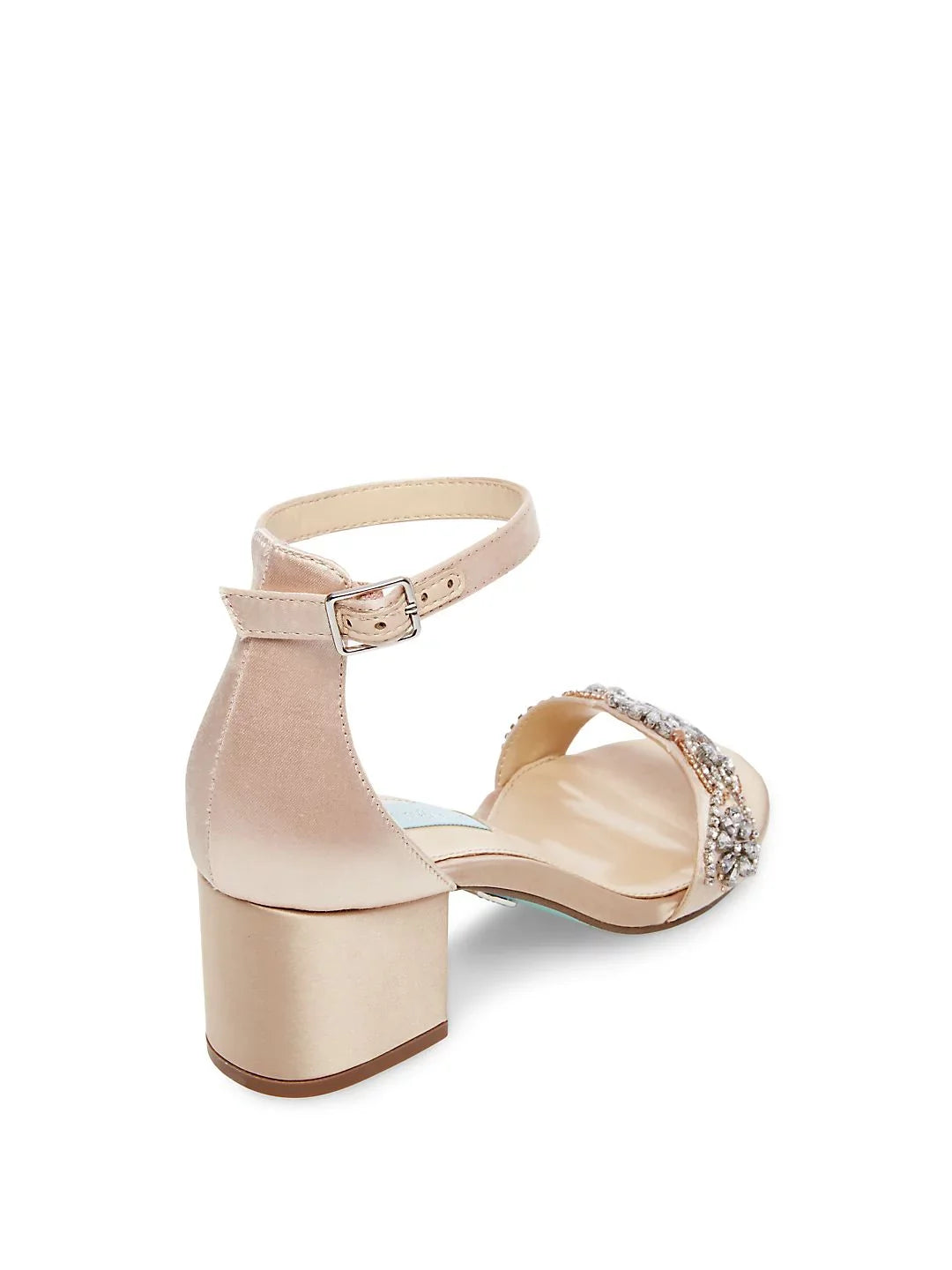 Betsey Johnson Women's Sizeb-Mel Heeled Sizeandal, Champagne, Sizeize 7.5