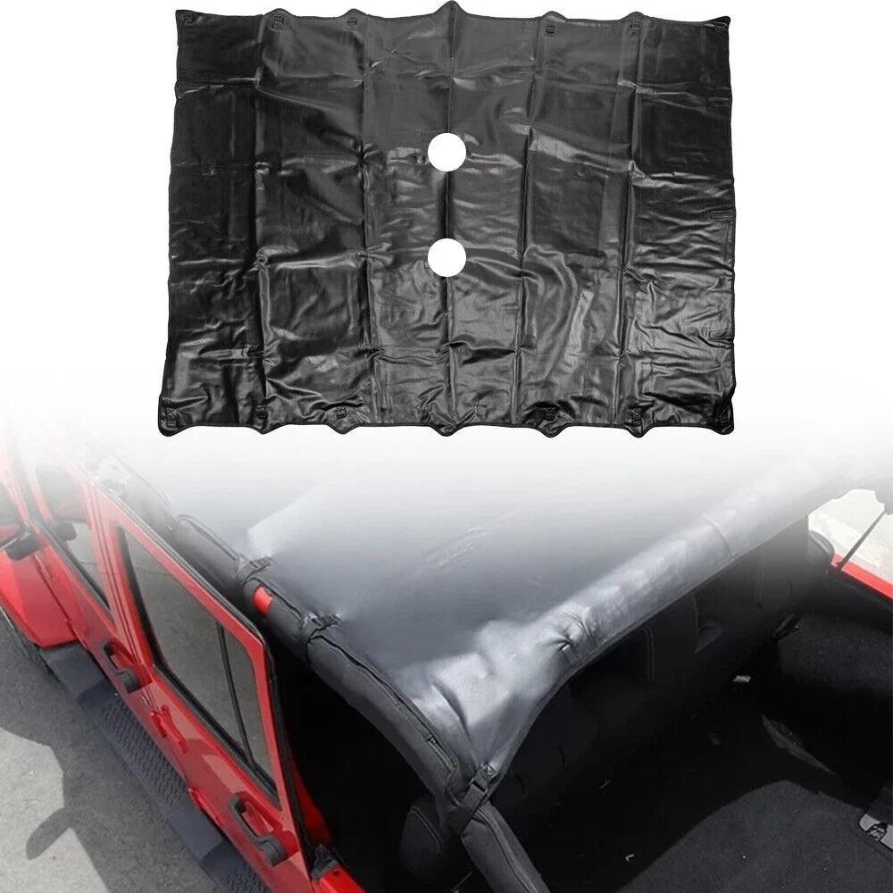 Paddsun Leather Top Sizeunshade Protection from the SizeunFor Jeep Wrangler JK JKU 07-18