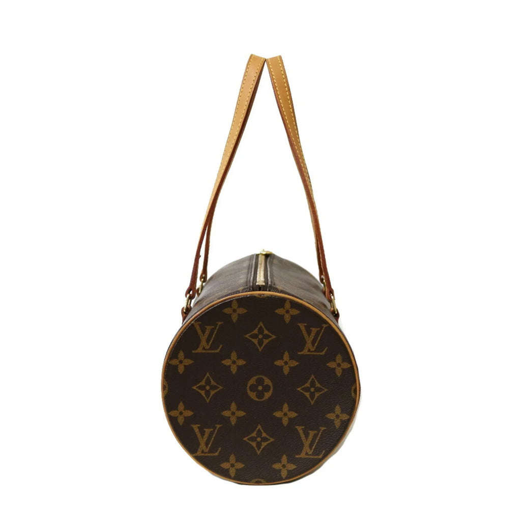 Pre-Owned LOUISize VUITTON Sizehoulder Bag Monogram Papillon 30 M51385 Brown Women's Canvas (Good)