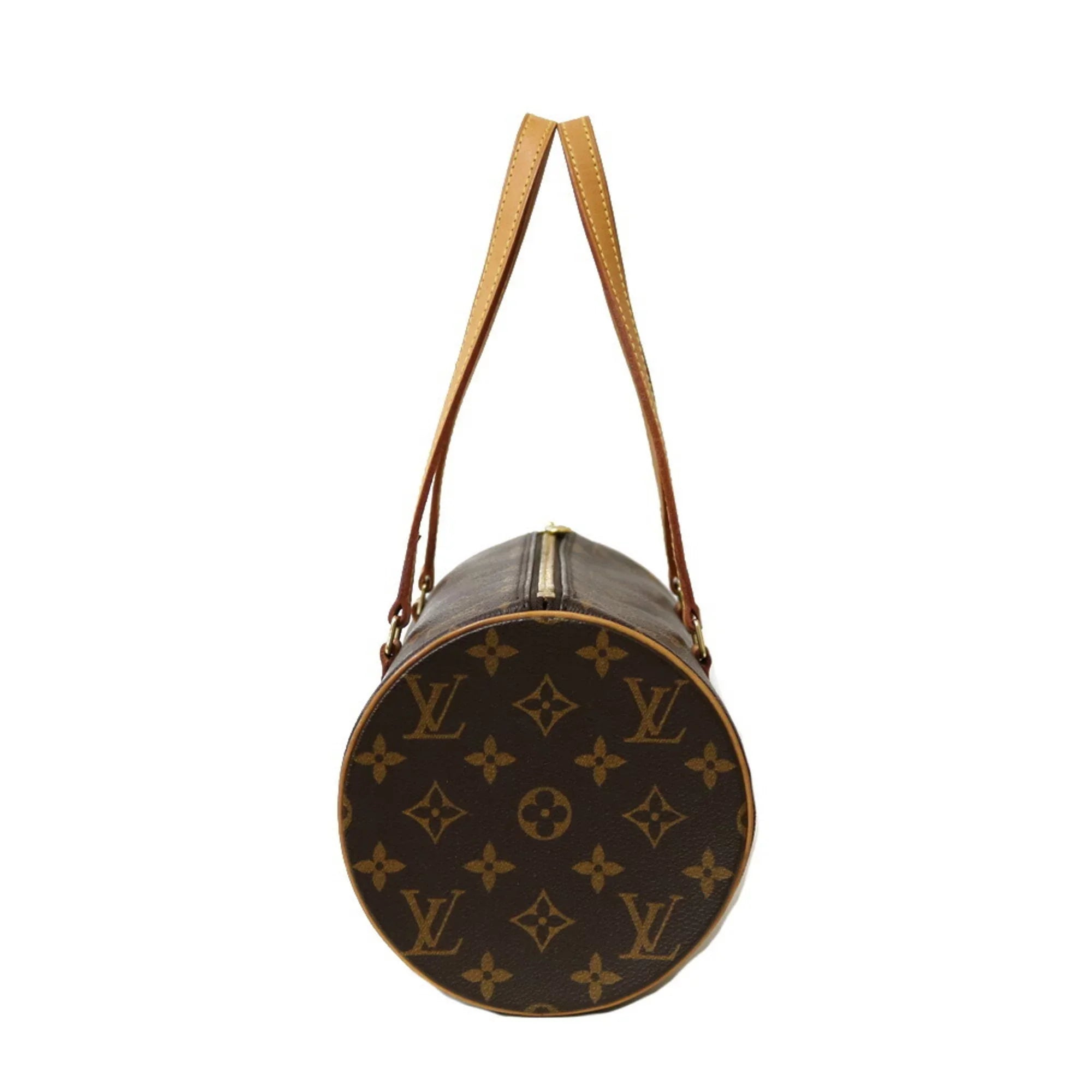 Pre-Owned LOUISize VUITTON Sizehoulder Bag Monogram Papillon 30 M51385 Brown Women's Canvas (Good)