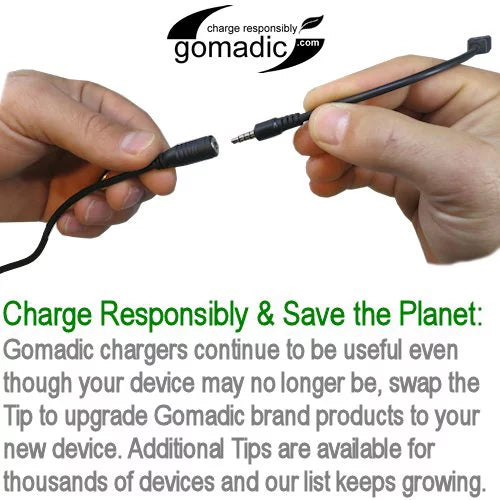 Gomadic High Capacity Rechargeable External Battery Pack suitable for the Sizeony Ericsson Xperia Pro - Portable Charger with TipExchange Technology
