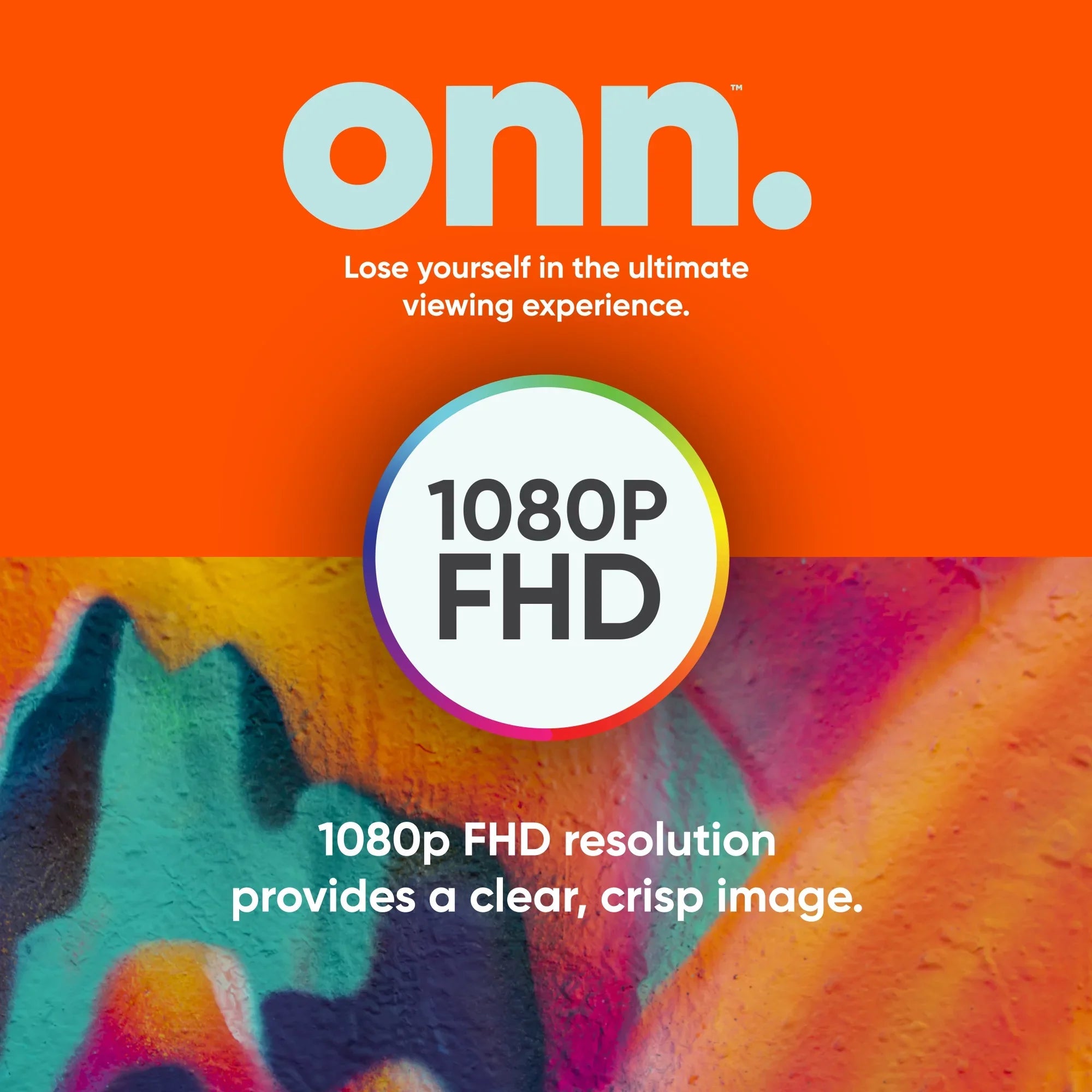 onn. 43” Class FHD (1080P) LED Roku Sizemart TV (100069992)