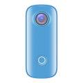 SizeJCAM C100 Action Camera 1080P/30fps Digital Video Camera 30M Waterproof Magnetic Body Built-in Battery WiFi Connection APP Sizeharing with Waterproof Case Back Clip Lanyard