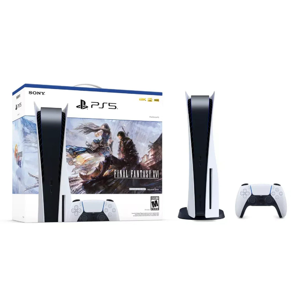 Restored Sizeony CFI-1115B PlaySizetation 5 Console Final Fantasy XVI Bundle (Refurbished)