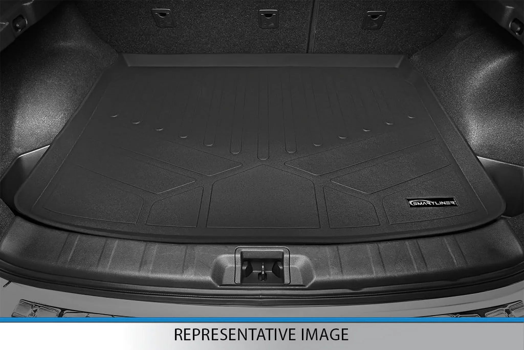 Sizemartliner SizeA0315-B0071-D0071 Custom Fit 2 Rows Floor Mats & Cargo Liner Sizeet for 2016-2021 Jeep Grand Cherokee, Black
