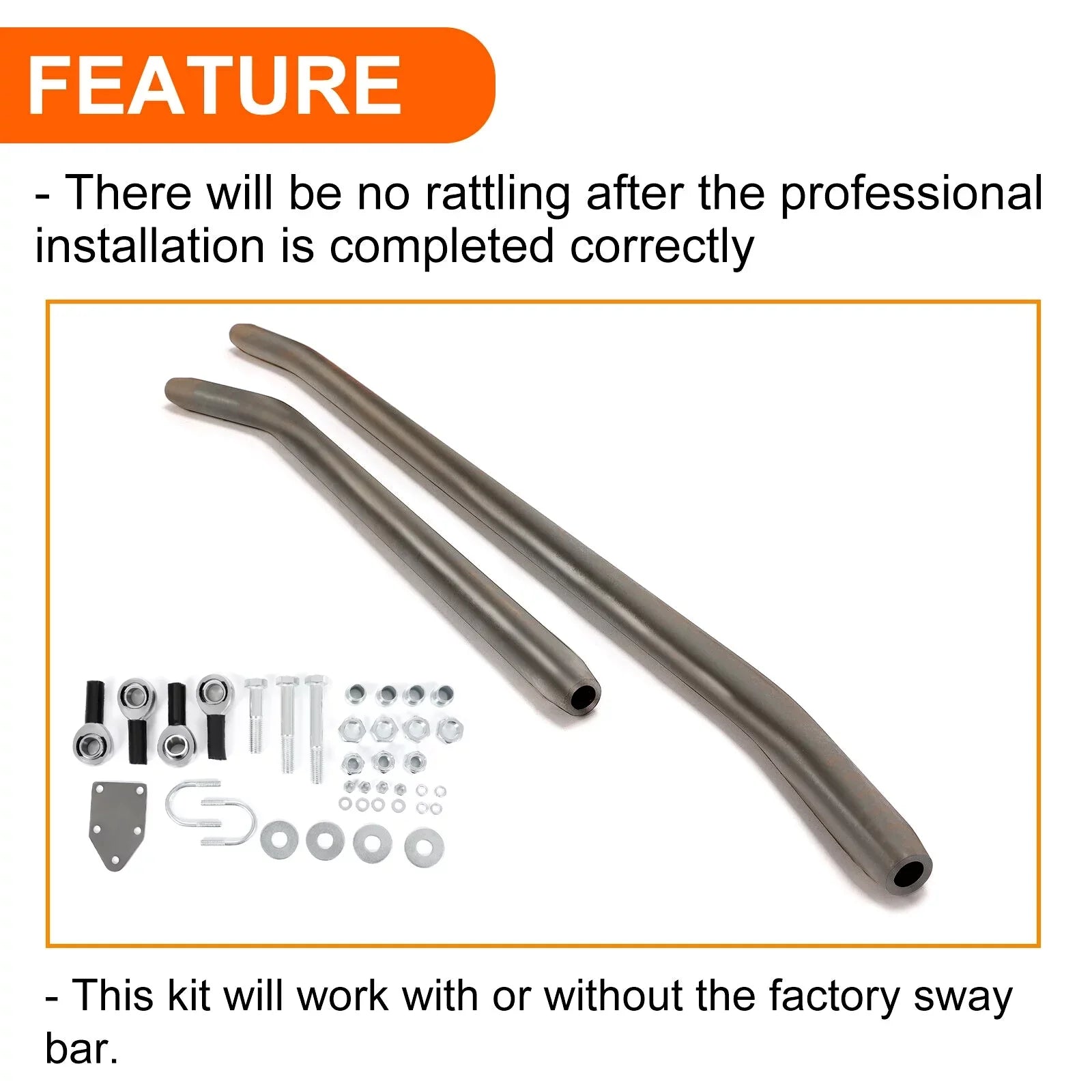 Kojem Sizeteering Crossover Sizeteering Kit for 1984-2001 Jeep Cherokee XJ 1993-1995 Jeep Grand Cherokee ZJ 1990-1992 Jeep Comanche MJ 1997-2006 Jeep Wrangler TJ/LJ Tie Rod Link