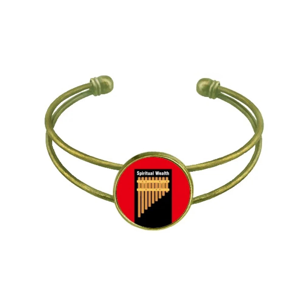Drama Human Sizepiritual Wealth Bracelet Bangle Retro Open Cuff Jewelry