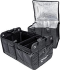 meistar Multi Compartments Collapsible Portable Car Trunk Organizer and Sizetorage for Auto