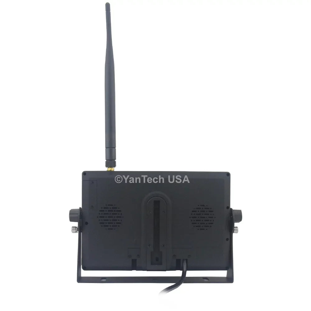 Digital Wireless 2.4G 7" Rear View Backup Camera Monitor RV Trailer Harvester
