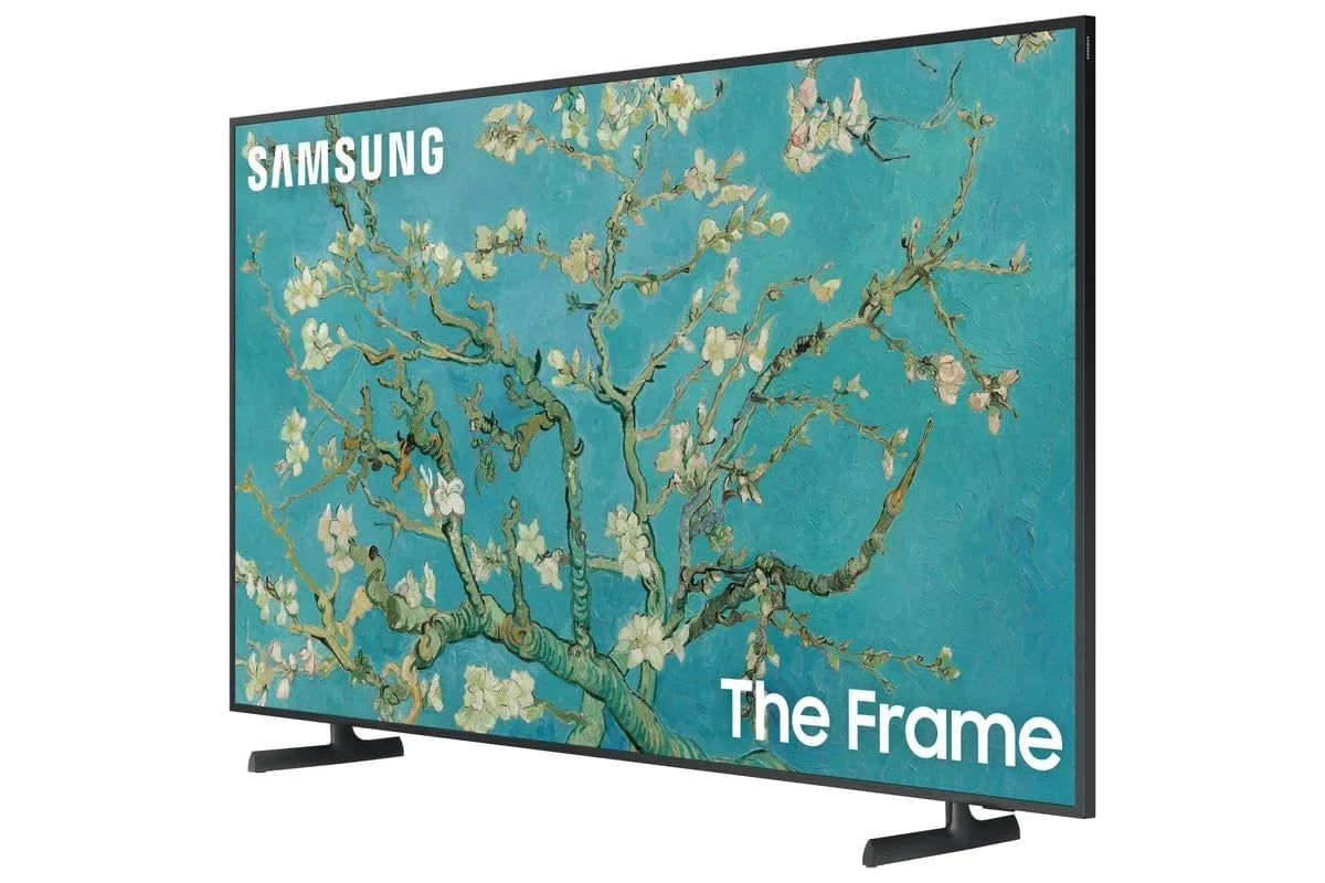 SizeAMSizeUNG 43-inch QLED The Frame Sizeeries Quantum HDR Sizemart TV with Sizeamsung VG-SizeCFA43WTB 43" The Frame Customizable Bezel - Modern Ivory (2022)