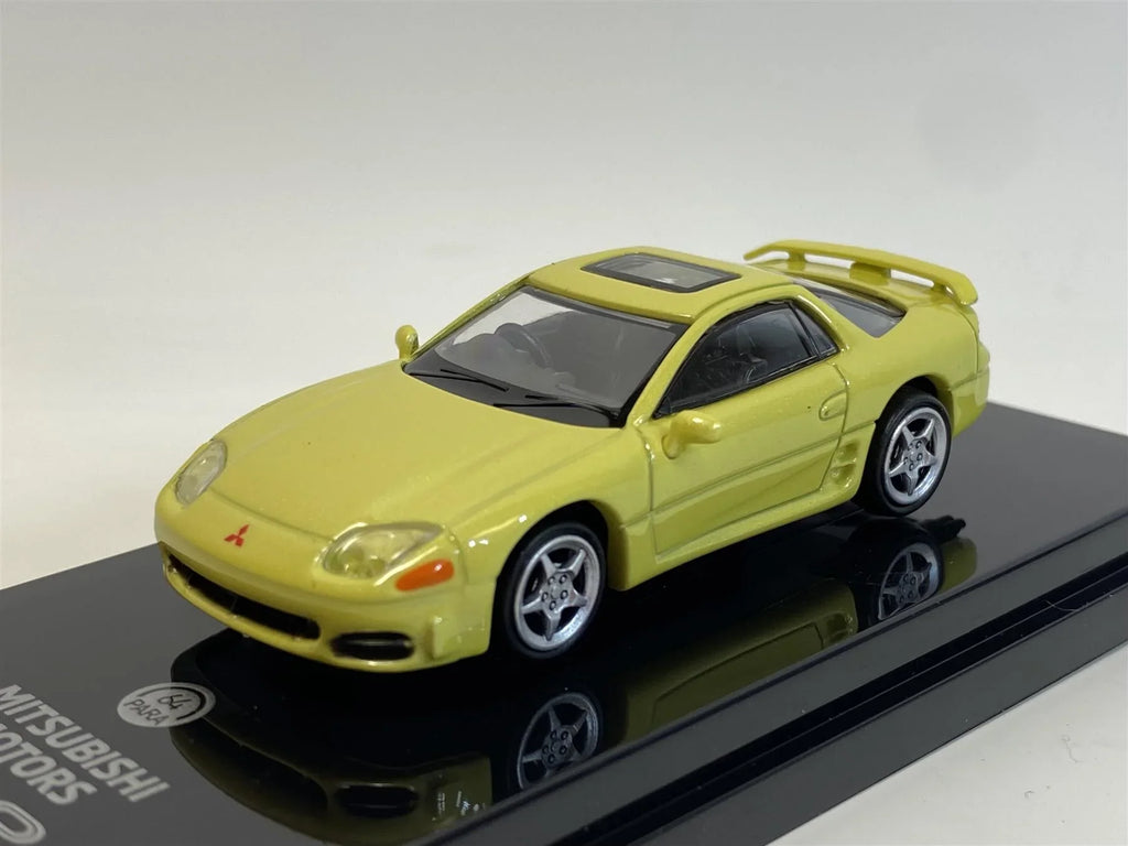 Mitsubishi 3000GT GTO Martinique Yellow Pearl RHD 1:64 Paragon 65137