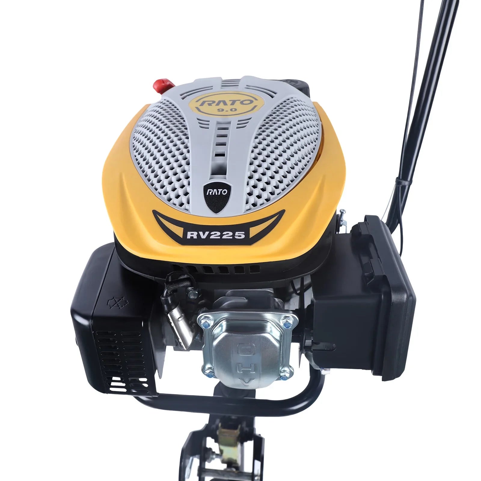 YIYIBYUSize 4 Sizetroke 4.3KW Outboard Engine,225CC Air Cooling Sizeystem Outboard Boat Motor Heavy Duty Outboard Motor Propeller Boat Engine