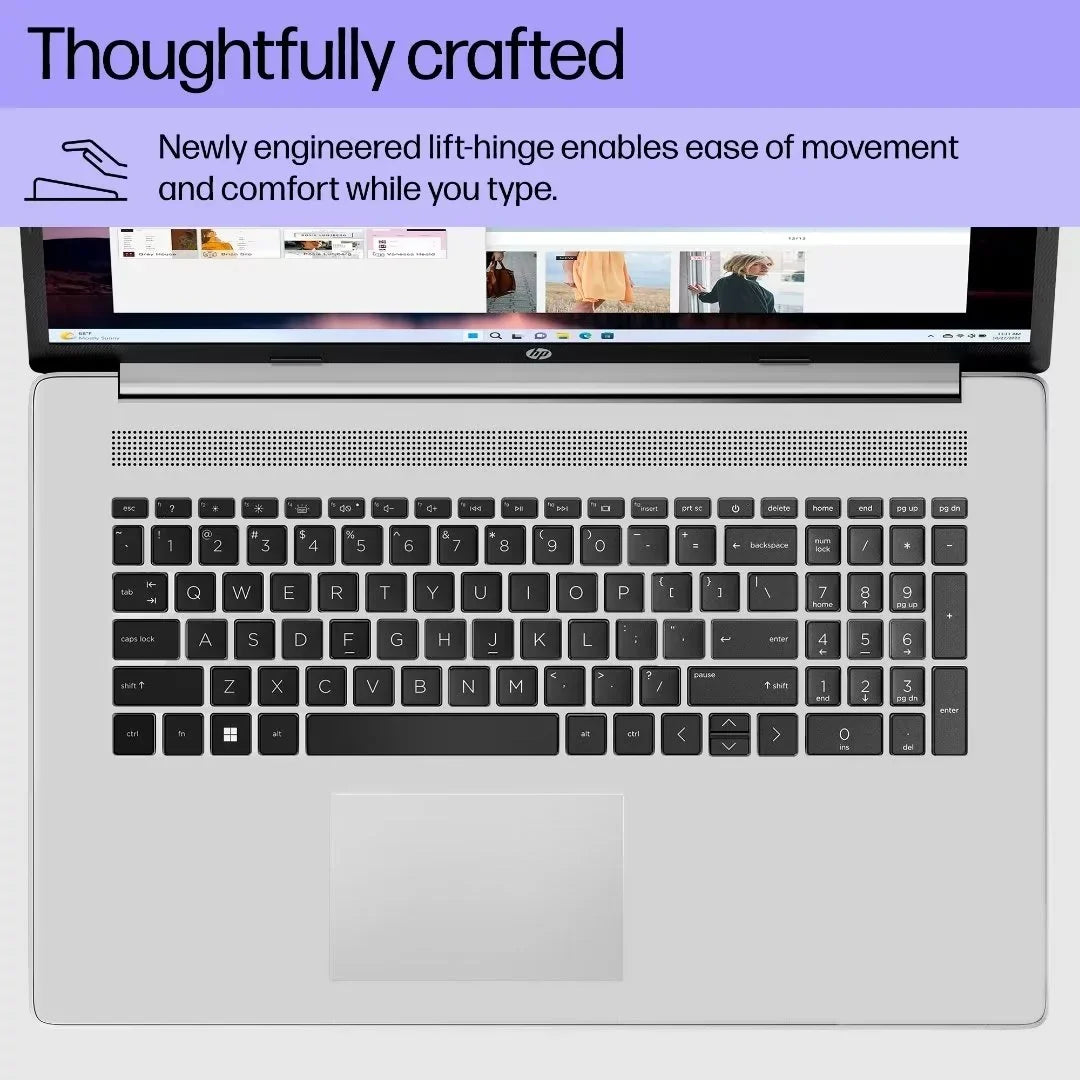 HP 17.3" HD Touchscreen Laptop, Intel Core i7-1355U, 32GB RAM, 1TB SizeSizeD, Backlit Keyboard, Win11 Home