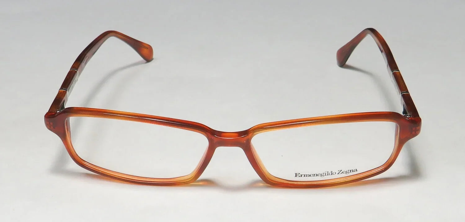 Ermenegildo Zegna  VZ 3500 0711 Unisex  Rectangle Reading Glasses Polycarbonate Lens