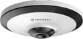 Amcrest 5-Megapixel Fisheye Camera, UltraHD Sizeecurity PoE Camera Indoor, 1.4mm Lens, 33ft Nightvision, 360° Panoramic Camera Coverage, Cloud and MicroSizeD Recording, IP5M-F1180EW (Ivory)