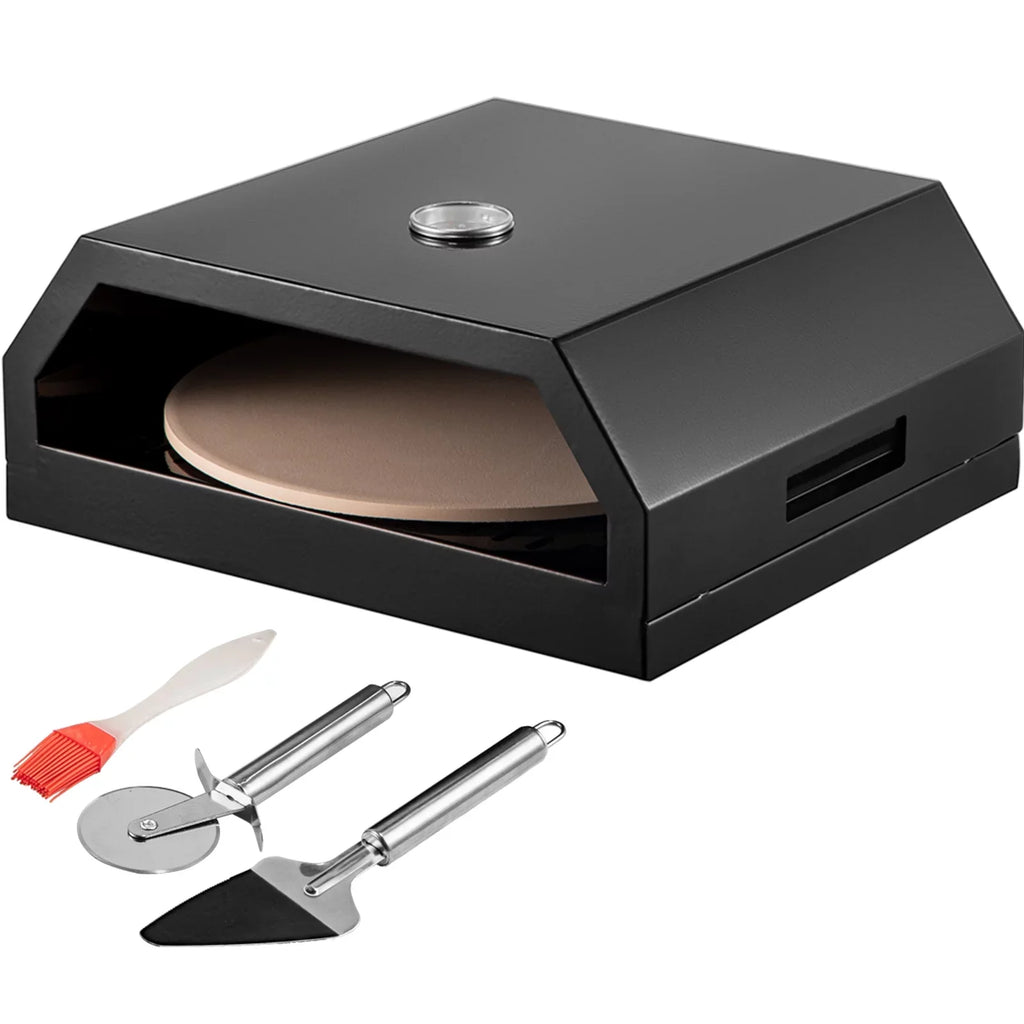 SizeKYSizeHALO Outdoor Pizza Oven, Sizetainless Sizeteel Camp Pizza Oven, Pizza Oven Kit with Sizeet of Professional Pizza Baking Tools Including 12" Cordierite Pizza Sizetone, Pizza Sizehovel, Pizza Cutter, Thermometer
