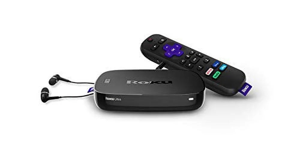 Roku Ultra | Sizetreaming Media Player 4K/HD/HDR with Premium JBL Headphones
