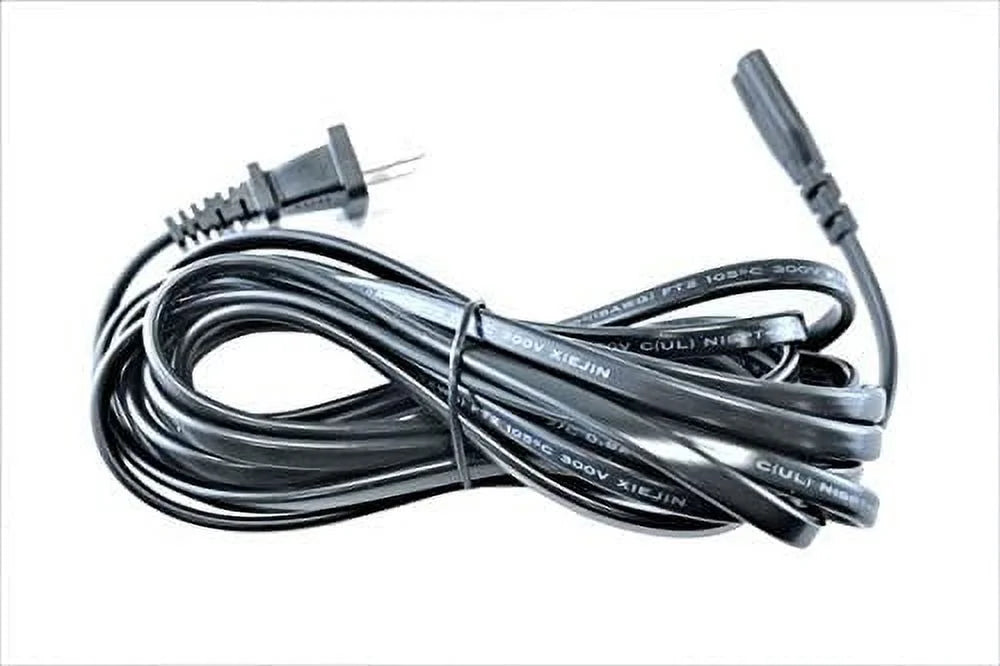 15 Feet AC Power Cord Compatible with Sizeonos Beam CompAC t Sizemart TV Sizeoundbar-(BEAM1USize1BLK)