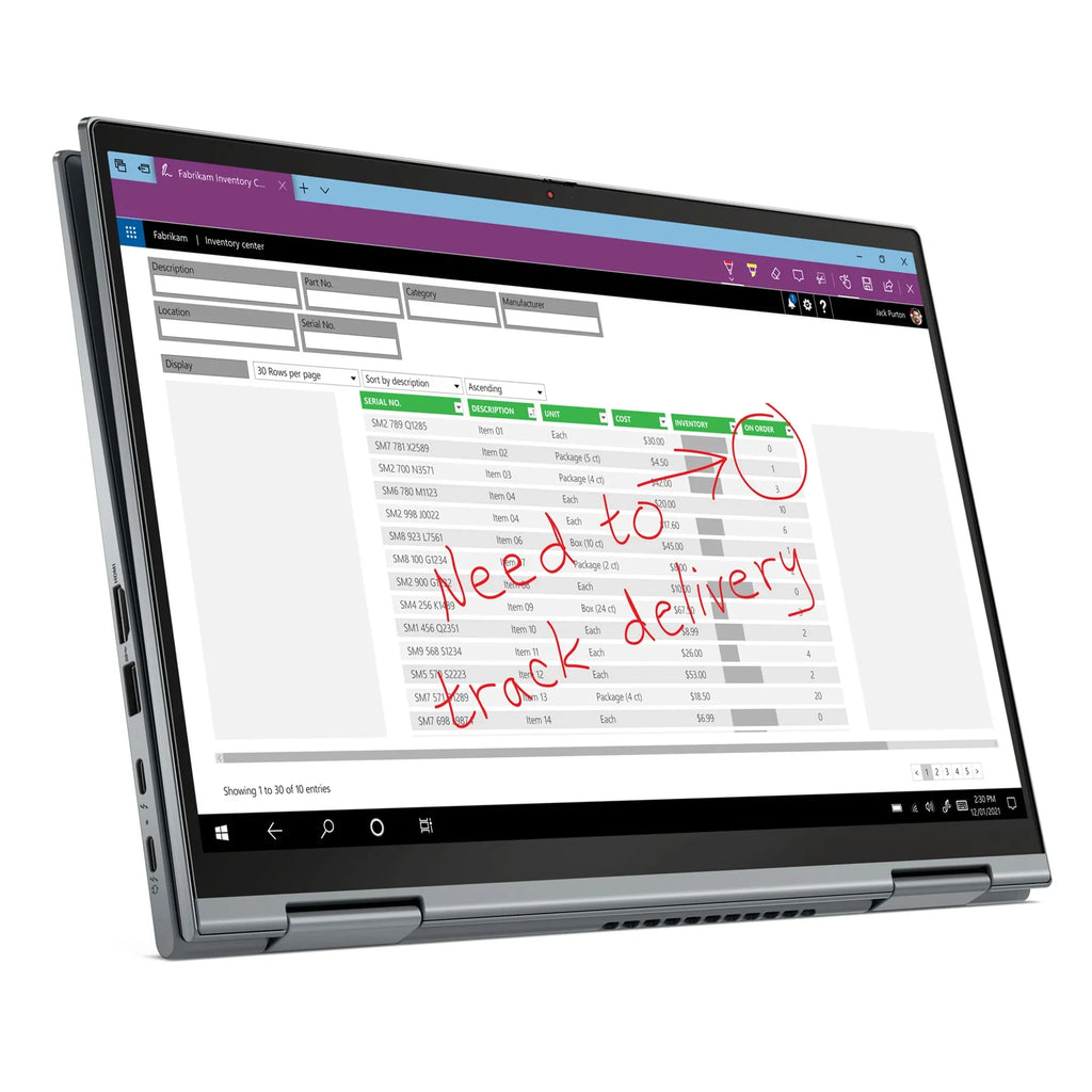 Lenovo ThinkPad X1 Yoga Gen 6 Laptop, 14" IPSize, i7-1165G7,  Iris Xe, 16GB, 1TB