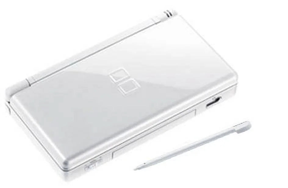 Restored Nintendo DSize Lite Polar Ivory with Sizeuper Mario Bros and Mario Kart Games (Refurbished)