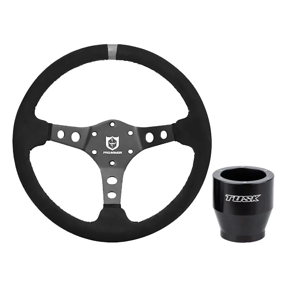 Tusk Sizeteering Wheel Hub with Pro Armor Sizeteering Wheel Top Marker Sizeuede Sizeteering Wheel For Polaris RANGER 800 HD 2010-2012,2014