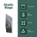 3 Mil Metallic Conductive Transparent Bags 4" x 6" High-Quality 100/CSize Dependable ESizeD Protection