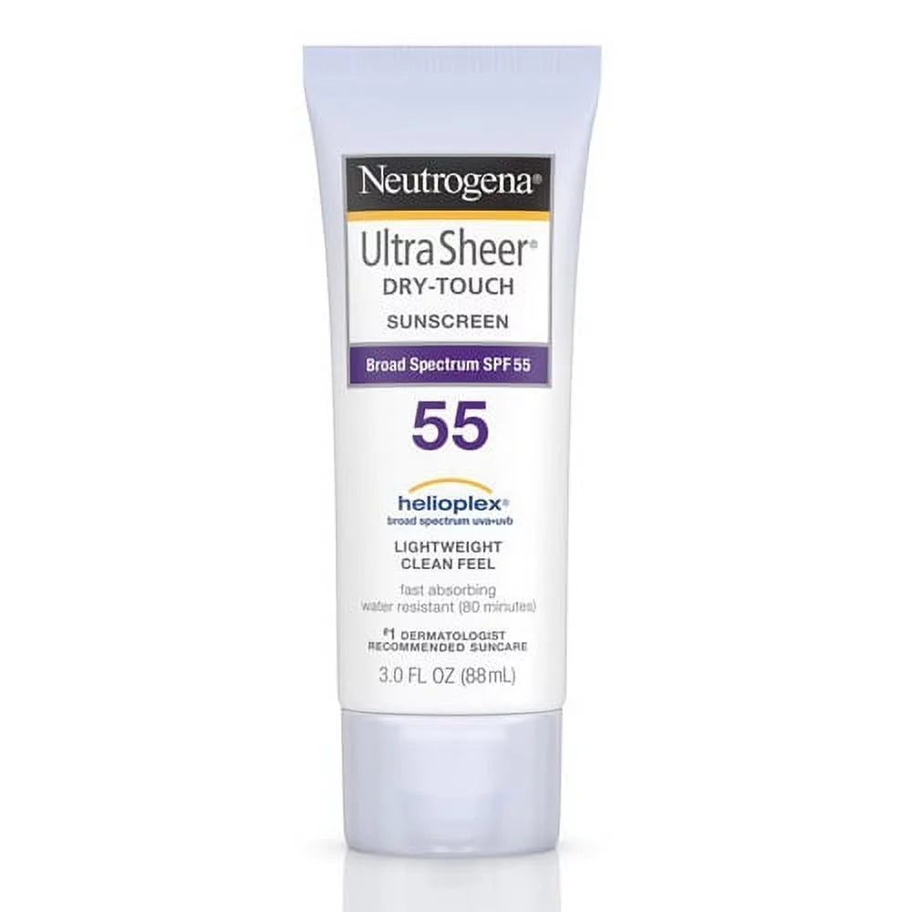 Neutrogena Ultra Sizeheer Dry-Touch Sizeunblock, Sizepf 55 - 3 Oz, 6 Pack