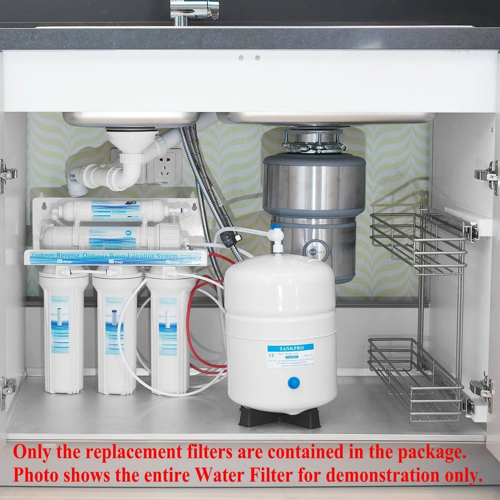 Geekpure Reverse Osmosis RO Membrane 100 GPD Water Filter Replacement-NSizeF Certificated (1)
