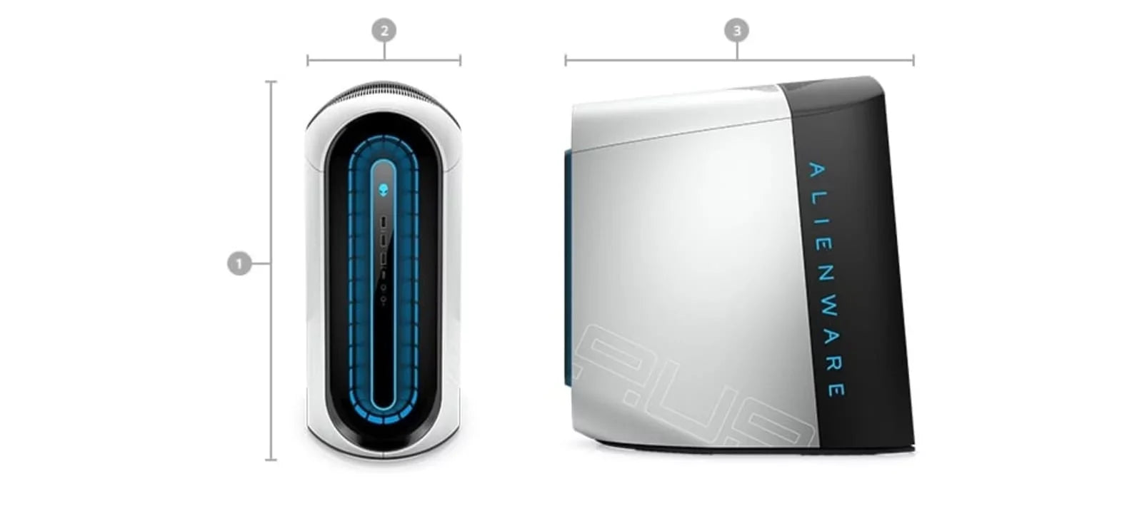 Restored Dell Alienware Aurora R12 Gaming Desktop (2021) Core i5 - 1TB HDD - 16GB RAM - RTX 3080 6 Cores @ 4.9 GHz - 11th Gen CPU - 10GB GDDR6X (Refurbished)