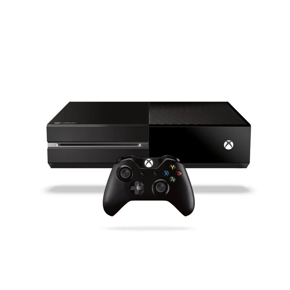 Microsoft Xbox One Original 500GB Gaming Console Black Headset With Mortal Kombat X Game BOLT AXTION Bundle Used