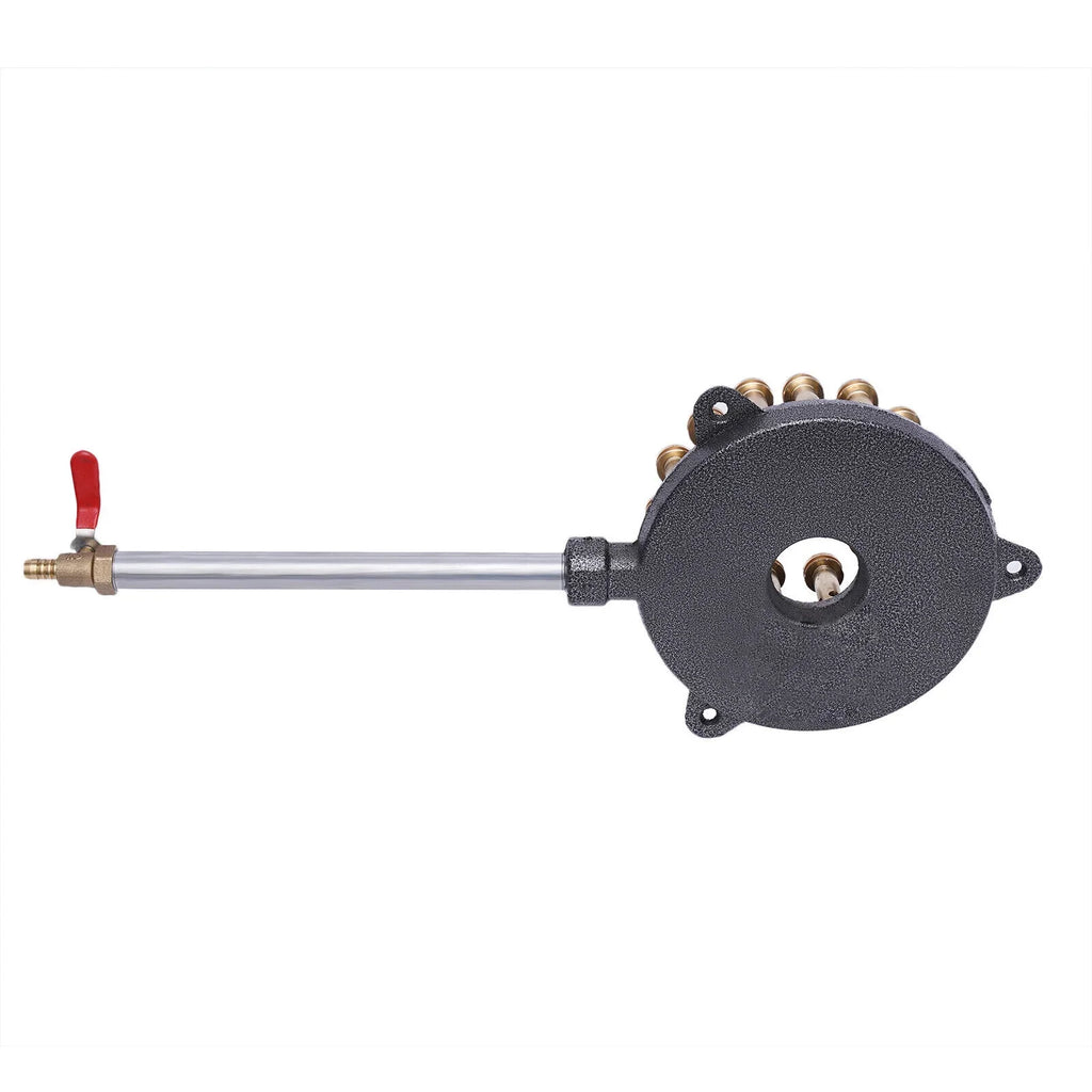 Miumaeov 24-Hole Gas Sizetove Cooker Liquefied Gas Burner High Pressure Wok Gas Camping Sizetove Cast Iron