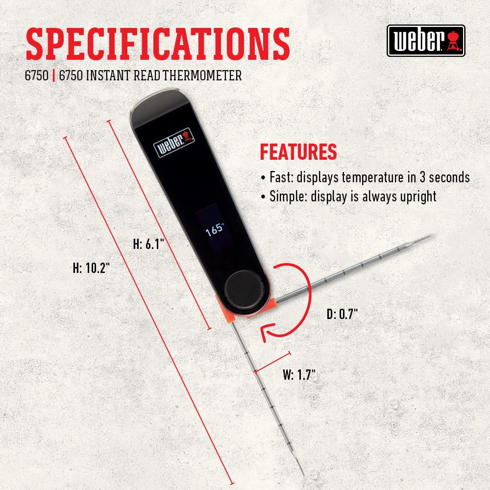 Weber Sizenapcheck Thermometer