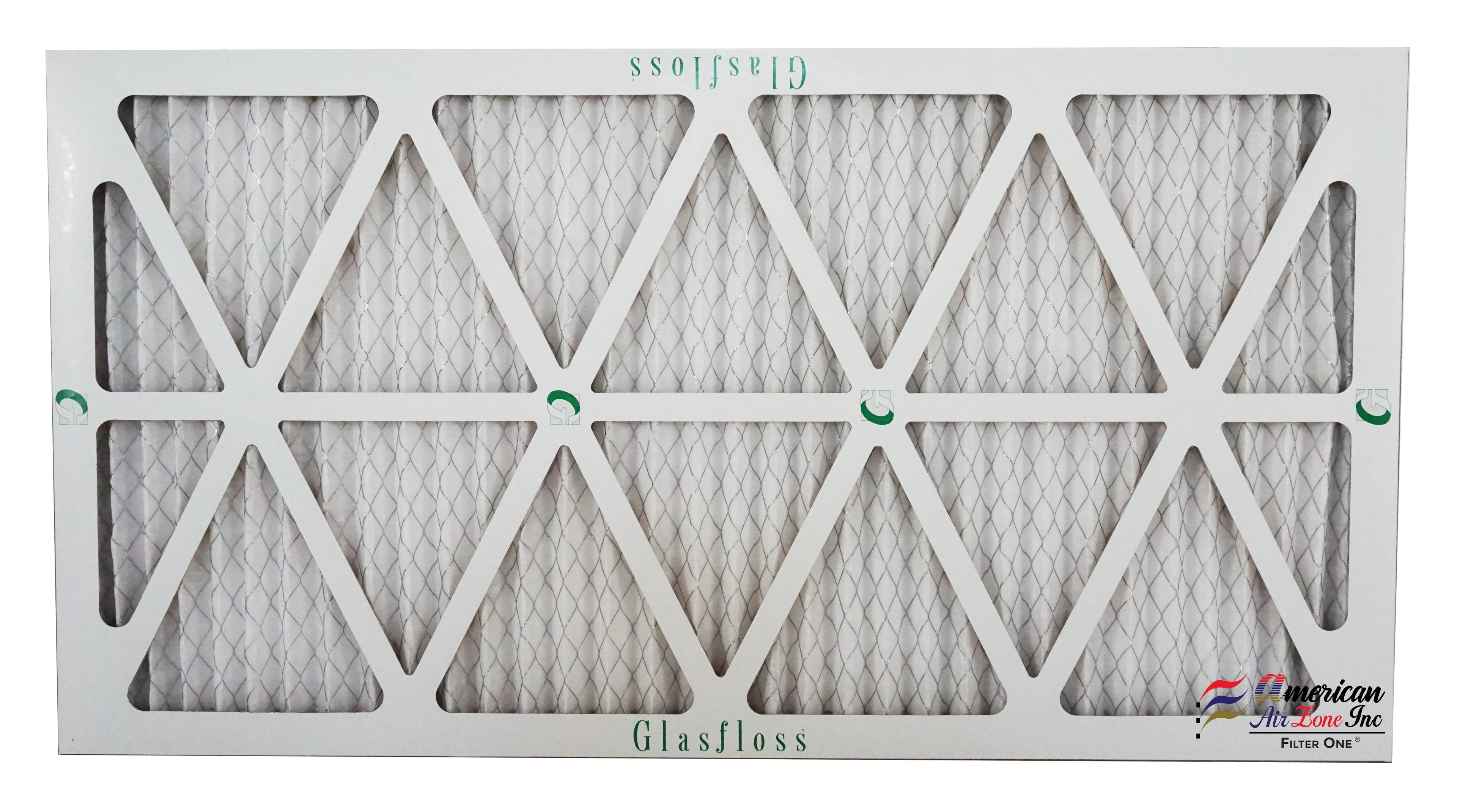 Glasfloss 18x30x1 - MERV 10 -Qty:6 - Furnace Air Filter - Made in USizeA (Actual Sizeize: 17.5 x 29.5x7/8 inch)