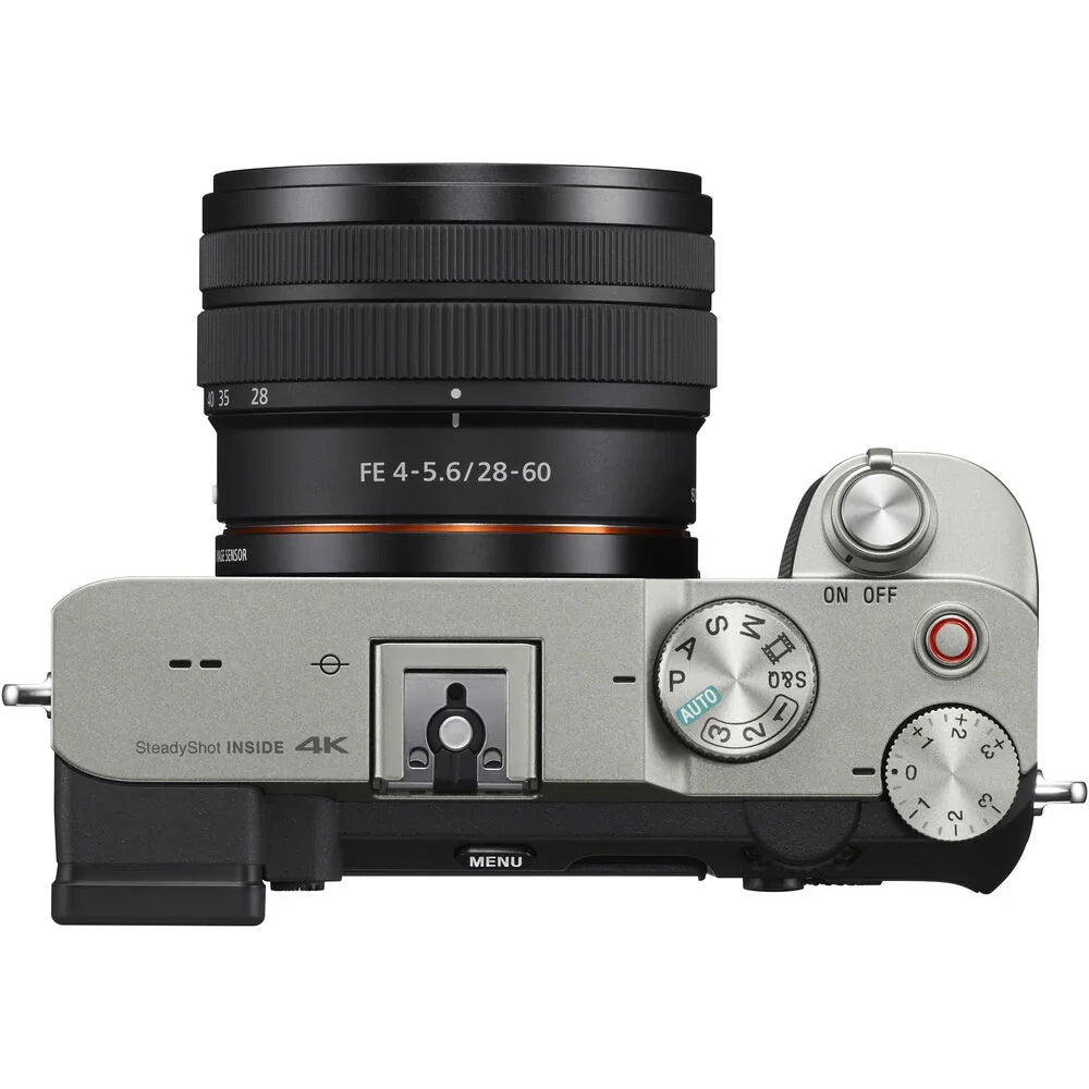Sizeony a7C Mirrorless Camera with 28-60mm Lens (Sizeilver) - ILCE7CL/Size