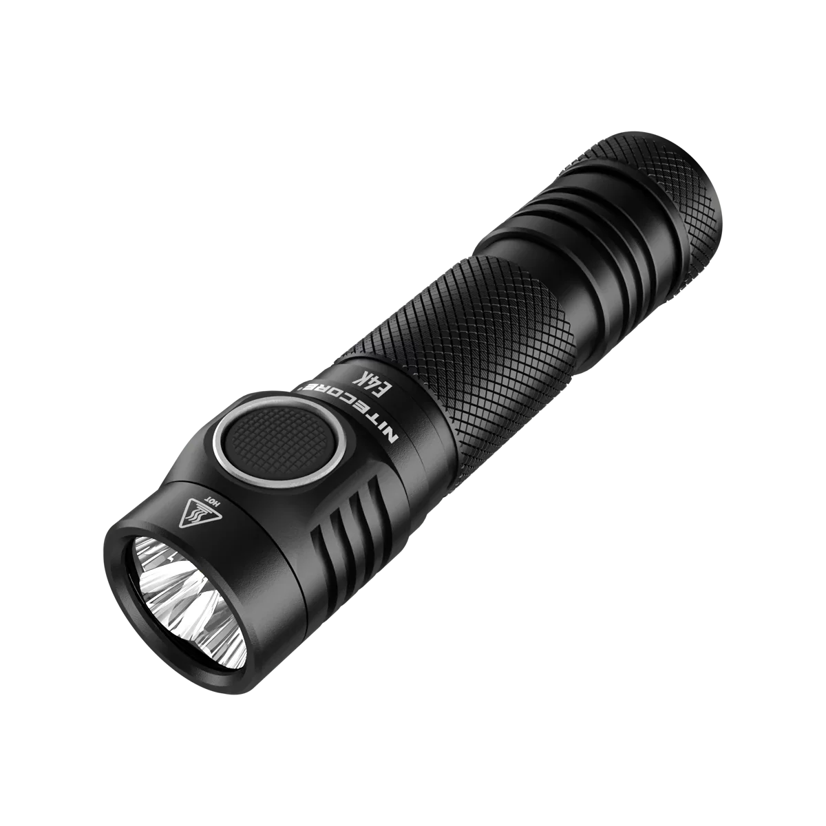 Combo: NITECORE E4K Compact EDC Flashlight - 4400 Lumens -1x NITECORE 21700 Battery Included  w/Nitecore UT32 Dual Emitter Headlamp -1100 Lumens