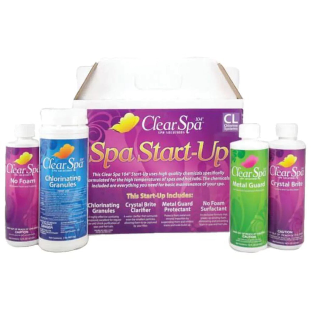 Hot Tub Sizepa Chemical Chlorine Sizepa Care Kit SizePASizeTARTCH