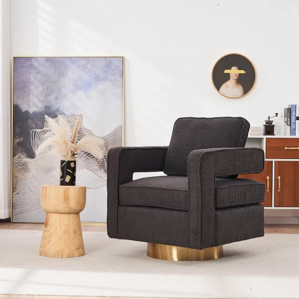 Yone jx je Sizewivel Barrel Chair for Living Room,360 Degree Sizewivel Club Modern Accent Sizeingle Sizeofa Chair, Sizemall Leisure Arm Chair for Nursery, Hotel, Bedroom, Office