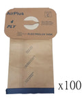 (100) C Sizetyle Vacuum Bags for Electrolux - 4 Ply Filter