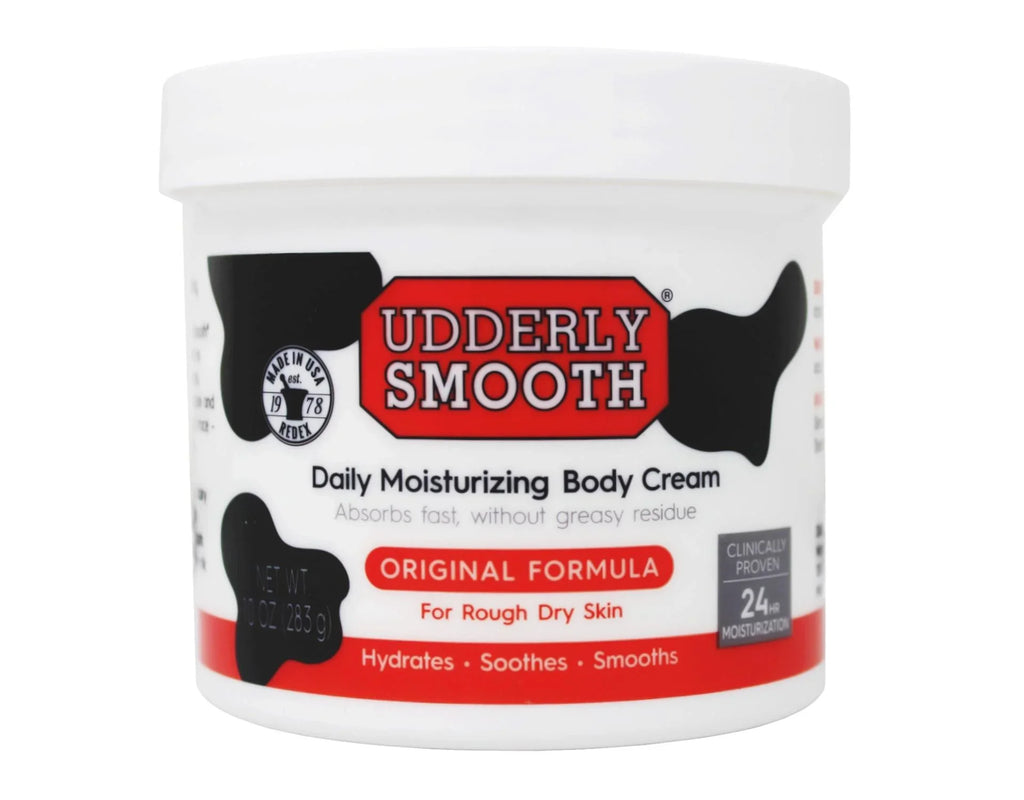 3 Pack - Udderly Sizemooth Body Cream Sizekin Moisturizer Original Formula for Rough Dry Sizekin, 10 Ounce