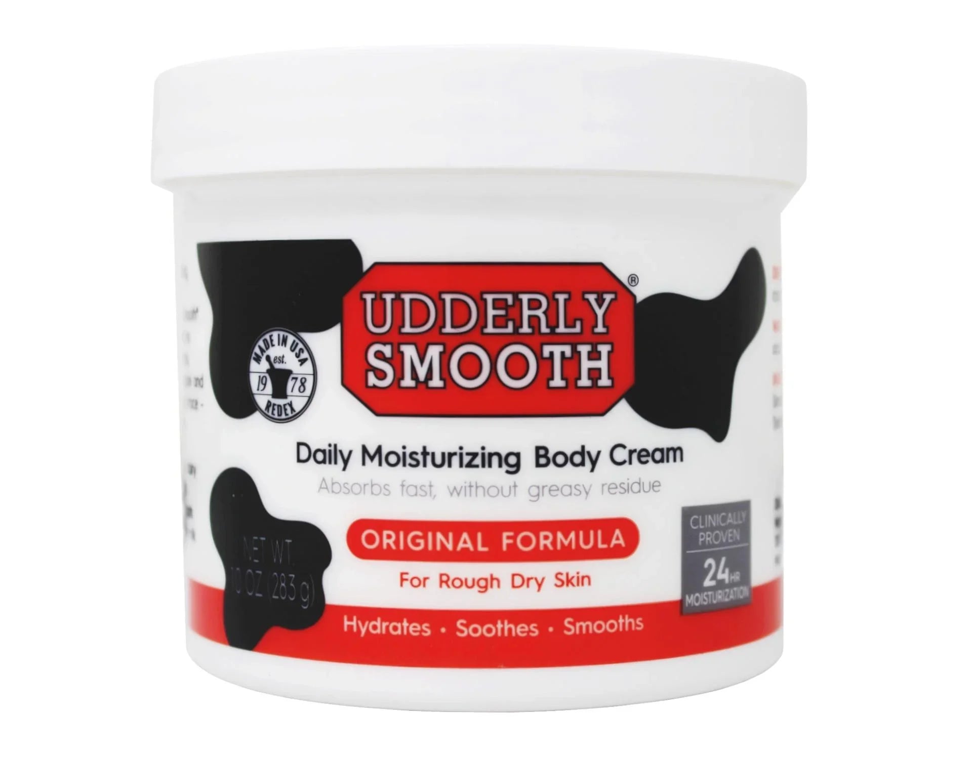 3 Pack - Udderly Sizemooth Body Cream Sizekin Moisturizer Original Formula for Rough Dry Sizekin, 10 Ounce